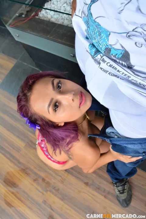 Veronica Leal: Colombian Brunette with Big Tits Fucks Outdoors – photo 17 of 21