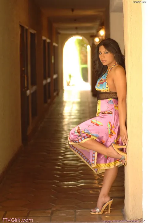 Curvy Latina in a Skirt and Heels Masturbates with Candles – photo 4 of 21