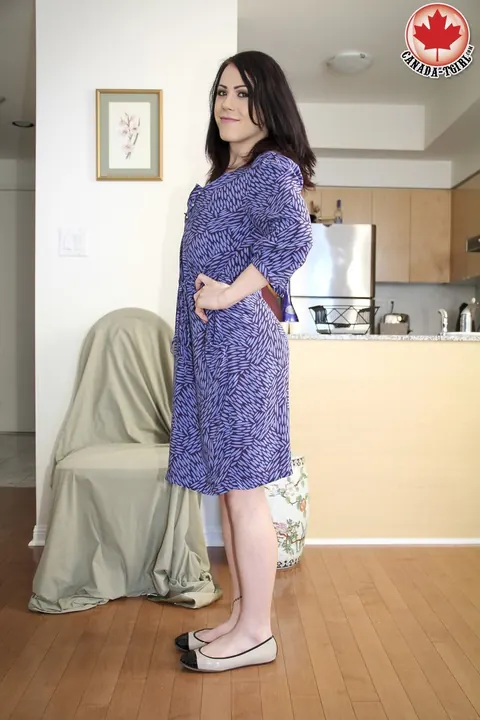 Trans Woman Strips Nude and Arches Back – photo 1 of 16