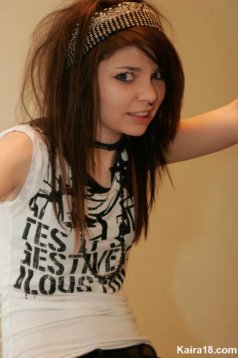 Skinny Czech Brunette Takes Off Her Glasses While Undressing – photo 10 of 15