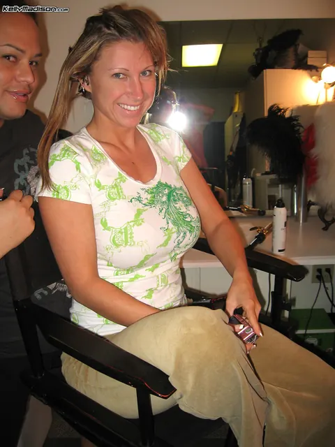 Devon Lee: Tall Blonde MILFs with Big Tits Flash Chests in Lingerie and Skirts – photo 14 of 16