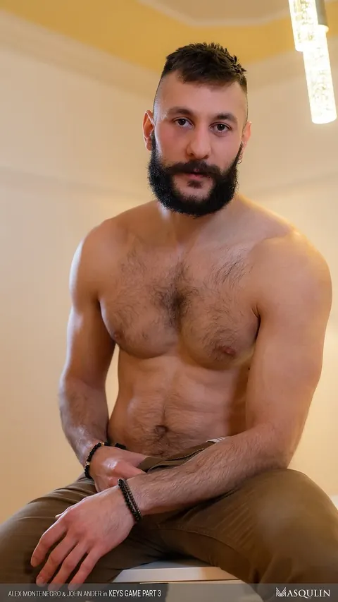 Man Strokes His Cock During Anal Masturbation – photo 2 of 21
