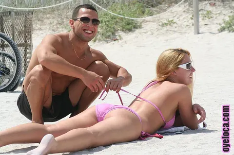 Summer Alessandro: Outdoors, a Latina Redhead in a Bikini and Glasses Fucks Her Guy – photo 11 of 17