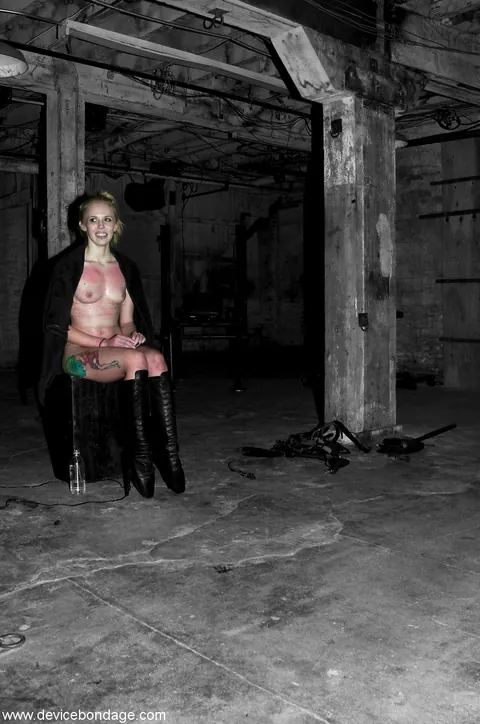 Claire Adams: MILF with Big Natural Tits Bound in Restraints – photo 16 of 17