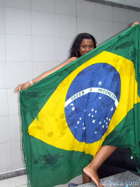 Joyce Oliveira: Latina PAWG Sucks and Fucks in Interracial Threesome – photo 11 of 17
