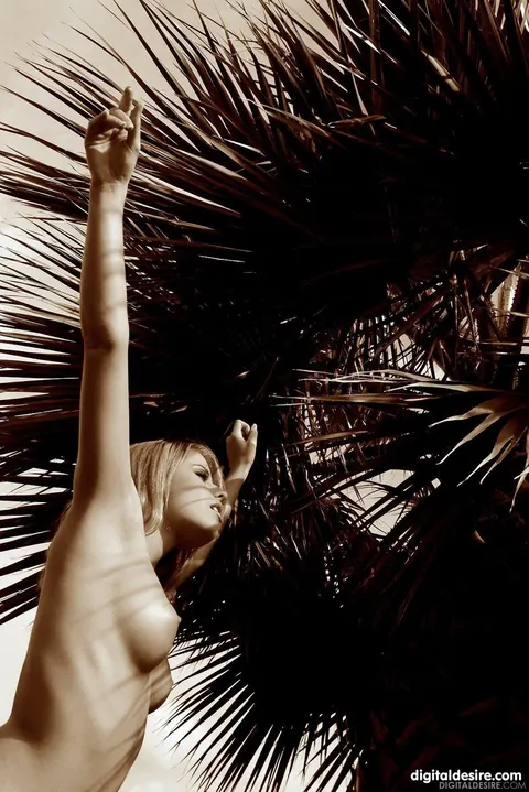 Ashley Brookes: Blonde Undresses Fully and Poses Nude with Natural Tits – photo 8 of 21