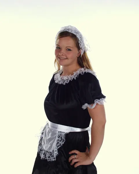 Busty Maid Sheds Her Uniform to Ride a Dildo and Finger Herself – photo 1 of 16