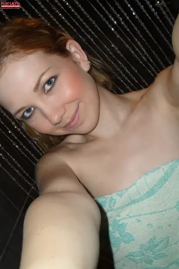 Redhead PAWG in Pigtails Soaps Up and Spreads in the Bathroom
