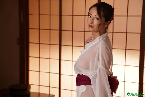 Rei Hoshino: Busty Asian Brunette Rides Cowgirl and Gets Creampied – photo 2 of 20
