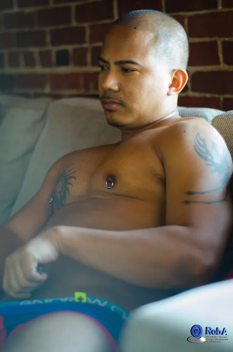 Man Strips Nude and Poses Showing Cock and Ass – photo 1 of 16