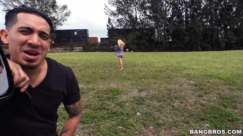 Riley Star: Blonde Strips in a Van and Takes Cum in Mouth – photo 3 of 21