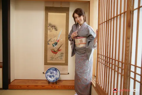 Yui Saejima: Slim Japanese Brunette with Huge Natural Tits and Big Ass Poses – photo 2 of 15