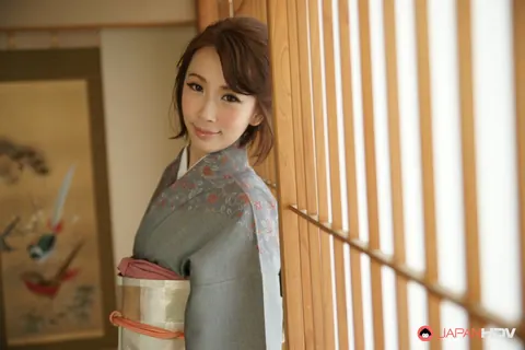 Yui Saejima: Slim Japanese Brunette with Huge Natural Tits and Big Ass Poses – photo 15 of 15
