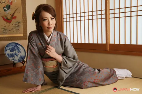 Yui Saejima: Slim Japanese Brunette with Huge Natural Tits and Big Ass Poses – photo 3 of 15