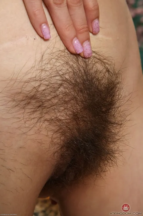 Woman with Hairy Pussy Spreads Her Legs on the Sofa – photo 10 of 21