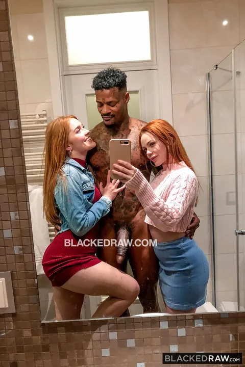 Ella Hughes: Redhead in Lingerie and Bikini Has Interracial Sex Outdoors – photo 2 of 20