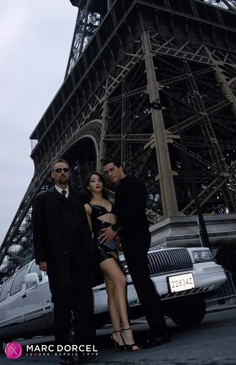 Katsuni: Busty Asian MILF in Glasses Takes Two Men in the Limo – photo 18 of 19