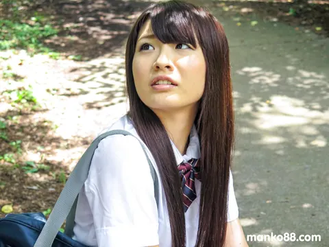 Japanese Amateur Sucks and Rides Cock in the Forest – photo 1 of 20