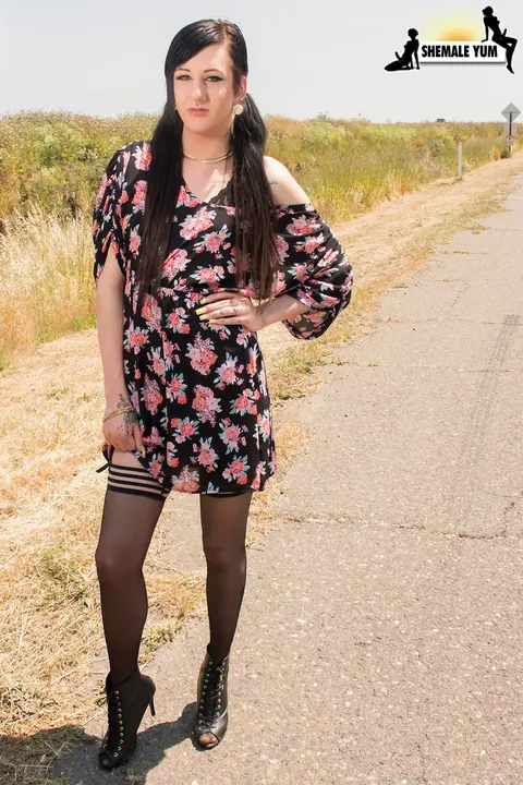 Trans Woman Undresses and Bares All – photo 2 of 16