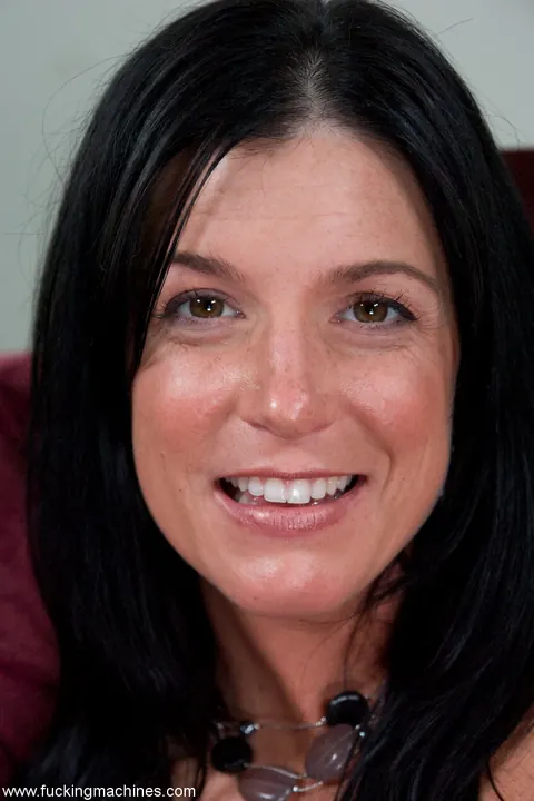India Summer: Brunette MILF Uses Machine Dildo and Vibrator – photo 17 of 20
