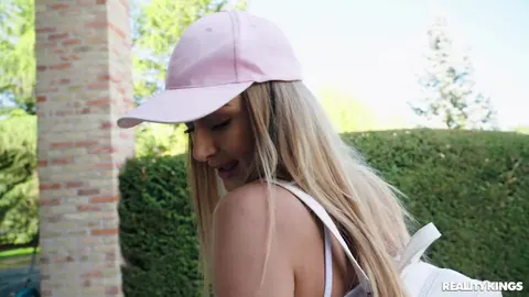 Elena Lux: Blonde PAWG Poses Showing Off Her Big Ass – photo 4 of 21