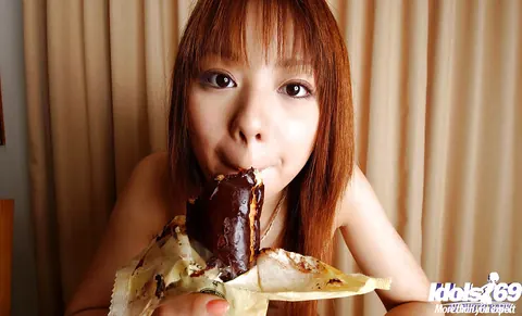 Japanese Woman Strips and Spreads Her Shaggy Pussy – photo 7 of 16