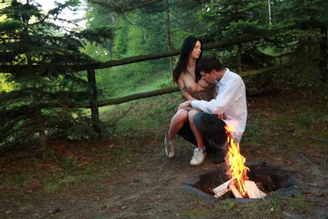 Kate Gold: Czech Brunette Gets Fucked Outdoors and Takes Cum on Her Ass – photo 2 of 15