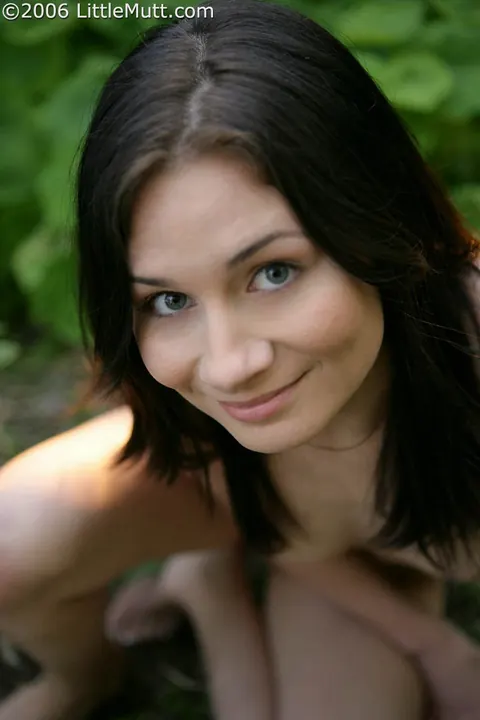 Brunette PAWG Strips Off Her Panties and Spreads in the Forest – photo 16 of 16