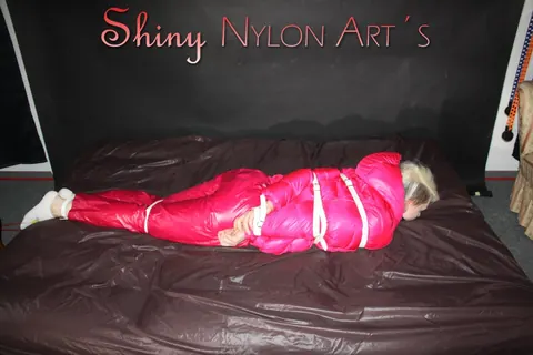 Thick Blonde Bound and Gagged in Restraints – photo 9 of 16
