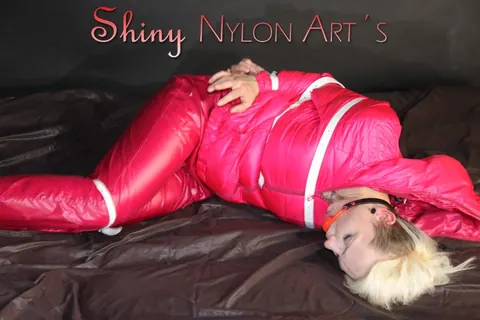 Thick Blonde Bound and Gagged in Restraints – photo 1 of 16