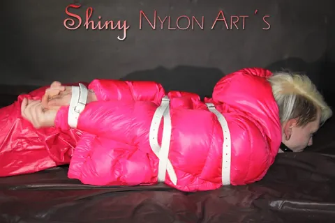 Thick Blonde Bound and Gagged in Restraints – photo 8 of 16