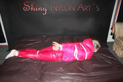 Thick Blonde Bound and Gagged in Restraints – photo 10 of 16