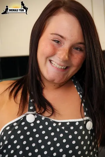 Trans Woman Undresses and Stands Nude for the Lens
