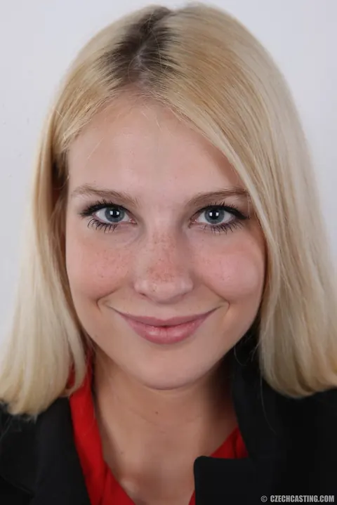 Czech Blonde with Big Tits Strips Out of Her Lingerie – photo 1 of 20