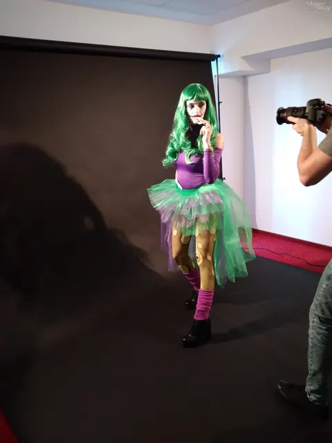 Woman Poses in a Costume Uniform for Cosplay Gallery – photo 3 of 15