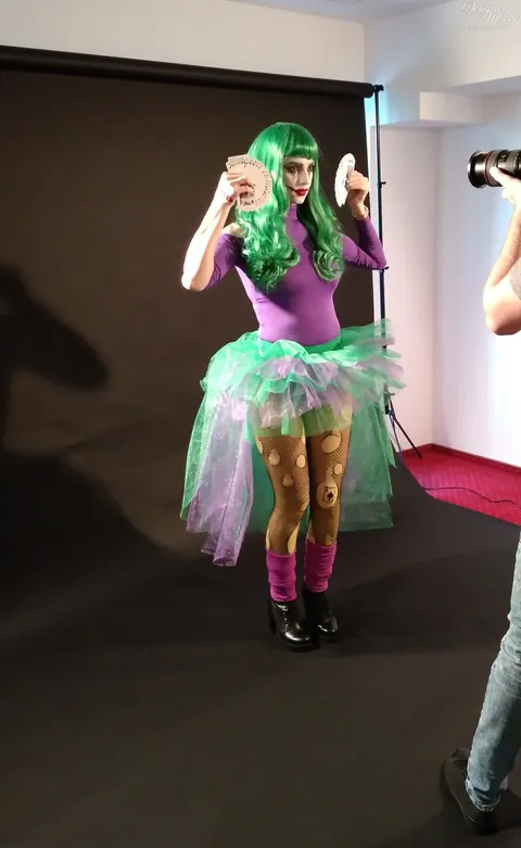 Woman Poses in a Costume Uniform for Cosplay Gallery – photo 1 of 15