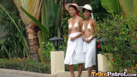 Mayka: Two Hairy Filipinas Share a Cock in a POV Threesome – photo 1 of 15
