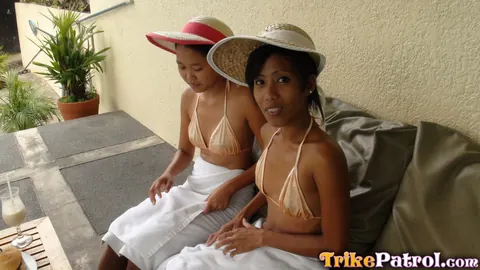 Mayka: Two Hairy Filipinas Share a Cock in a POV Threesome – photo 2 of 15