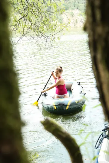 Antonia Sainz – European Brunette Strips and Toys Her Pussy on a Boat in the Forest