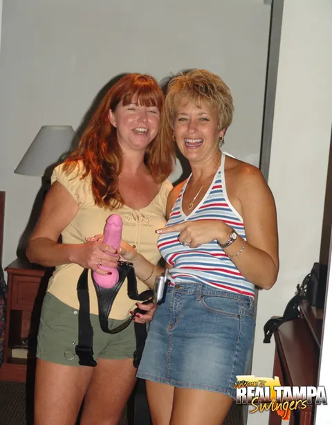 Tracy Lick: Thick Mature Redhead Joins a Group Blowjob and Toy Play – photo 3 of 15