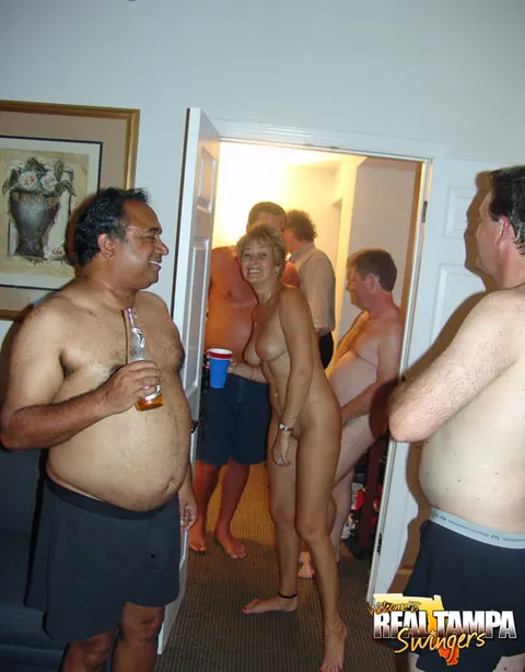 Tracy Lick: Thick Mature Redhead Joins a Group Blowjob and Toy Play – photo 7 of 15
