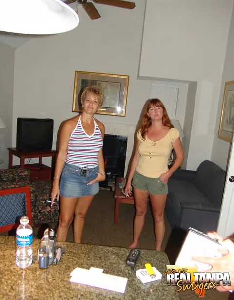 Tracy Lick: Thick Mature Redhead Joins a Group Blowjob and Toy Play – photo 1 of 15