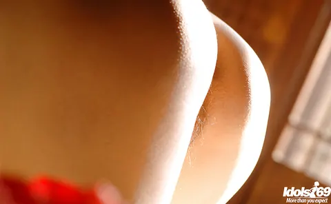 Ai Takeuchi: Asian Brunette with Big Tits Poses Nude and Flashes Her Puffy Nipples – photo 7 of 16