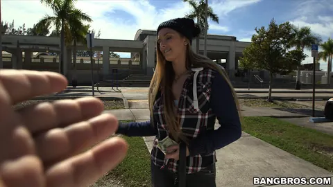Layna Landry: Tall Blonde Has Car Sex Outdoors – photo 2 of 21