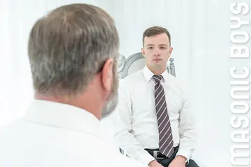 Older Man Undresses Slim Twink for a Blowjob and Handjob