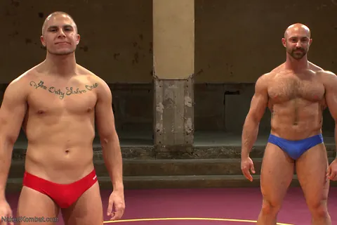 Two Men Undress and Pose Front and Back – photo 1 of 21