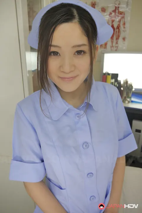 Anna Kimijima: Japanese Nurse Takes a Creampie in Her Hairy Pussy – photo 1 of 20