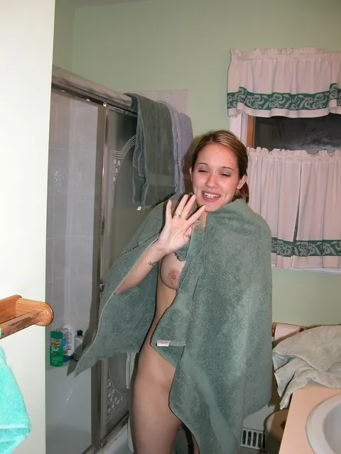 Miko Starr: Petite Asian Brunette Undresses in the Bathroom – photo 21 of 21