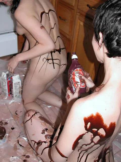 Two Slim Asian Brunettes Share Lesbian Sex in the Kitchen – photo 5 of 21