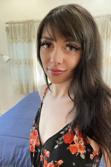 Kitty Cam – Petite Brunette Strips Off Her Panties and Spreads Her Legs